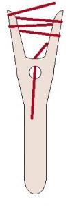 Strickgabel